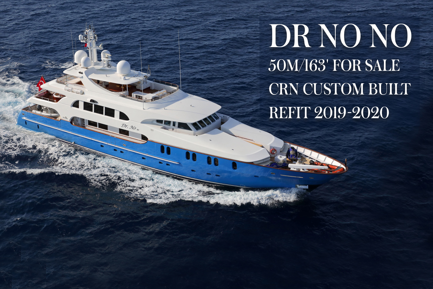 dr no yacht for sale